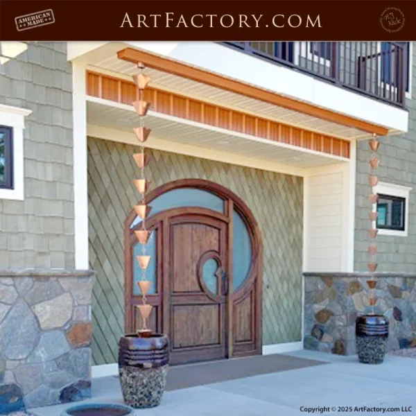 Art Deco Fortress Custom Door - AD6450