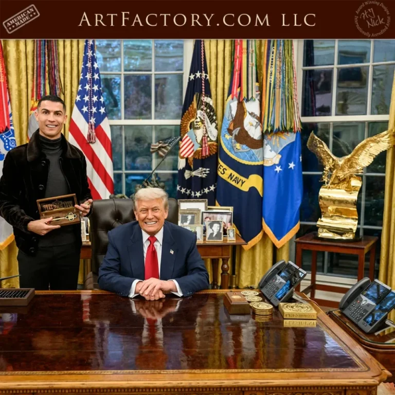 The Presidential American Patriot in 24K Gold - Images