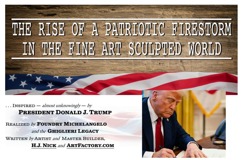 Patriotic Sculpture, President Donald J. Trump , Presidential American Patriot, American Flag, Sculpture World, Art Factory, Sculpture Collections, Gold & Silver Sculptures, Monuments Sculpture, Patriotic Sculptures, Eagles Sculpture Lorenzo Ghiglieri, The East Room, Trump Eagle Statue, Presidential Eagle Statue