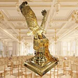 Eagle in Ballroom