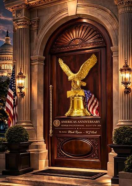 The America's Anniversary Door - AA1776-2026