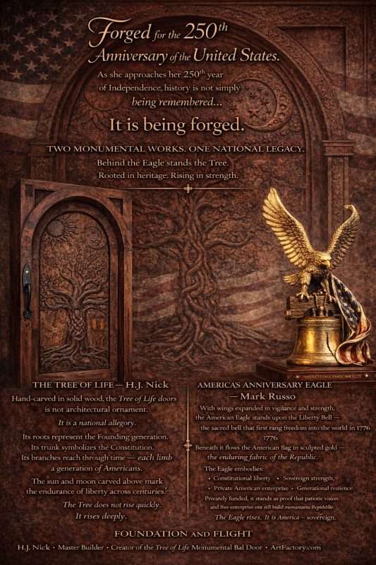 Generated image Two monumental works, one legacy