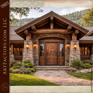 Ranch Grande Entry Door - CD8266