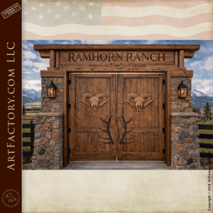 American Dream Ranch Entrance - CD8256