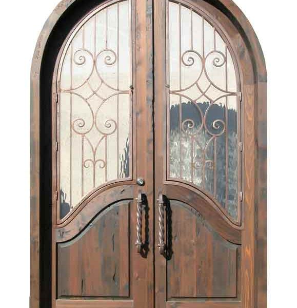 Entry Doors - Castello di Lombardia Sicily Door Design - 1294WI