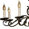 Wrought Iron Chandelier - LC0907