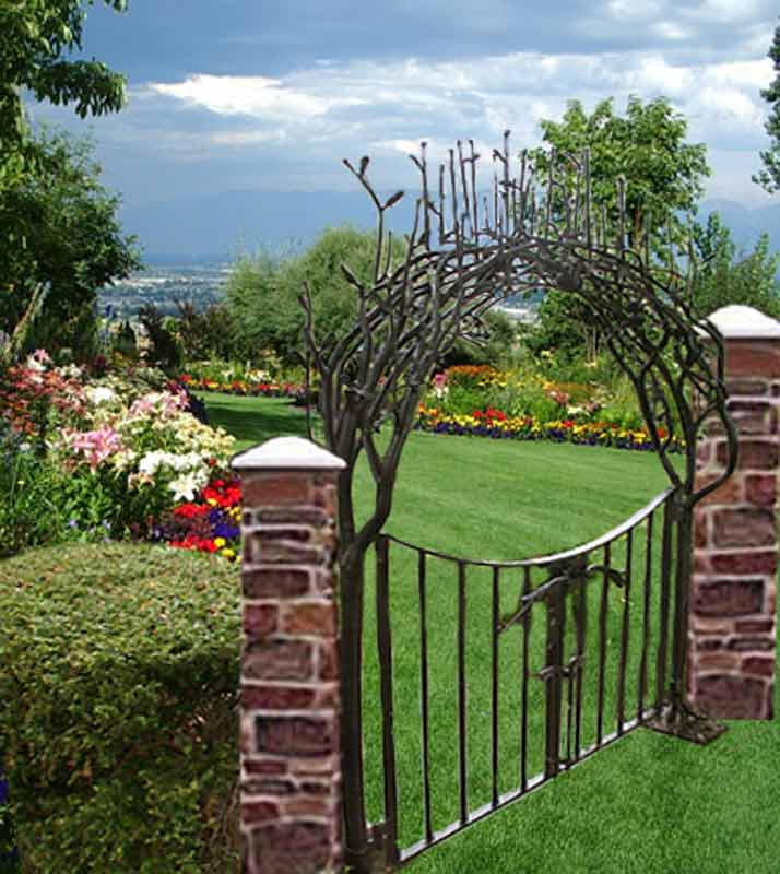 Garden Gate - Designed From The Historical Record - GG5009