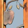Entrance Door - Wrought Iron Apple Tree - GR2403
