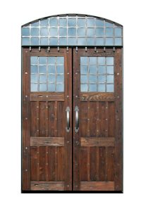 Entrance Door -Inspired By A 13th Century Fortress - 3455AT