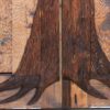 Hand Carved Custom Wooden Door, Old Oak Design  - 3156HC