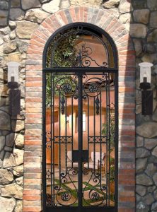 Custom Iron Gate - Designed from Antiquity - HRG457