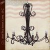 Spanish Iron Chandelier Custom Hand Forged  - LC504A