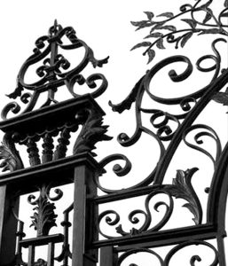 Wrought Iron Detail - Design From Antiquity - HRG89