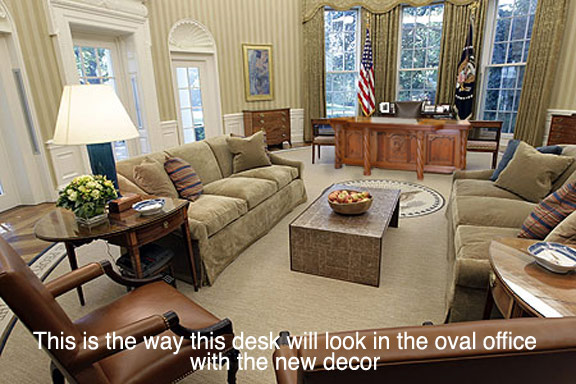 Presidential Desk - "Yes We Can"  Desk  - 1
