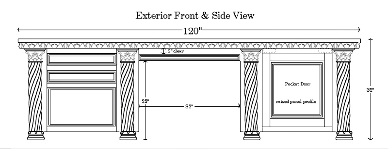 Presidential Desk - "Yes We Can"  Desk  - 1