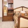 King Bed With Night Stands - Light Bridge & Display -  CTB800