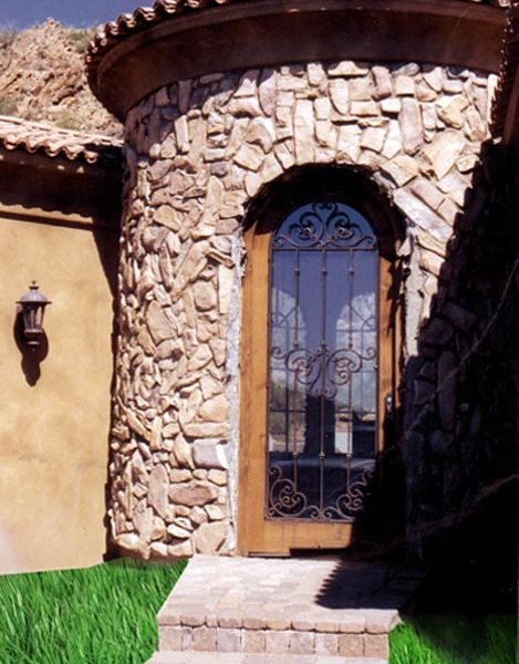 Entry Door -  Castello di Compiano 12th Cen Italy - 5002WI