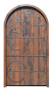 Door - Vikings 1100 AD England  Entry Door -  1109HCC