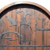 Door - Vikings 1100 AD England  Entry Door -  1109HCC