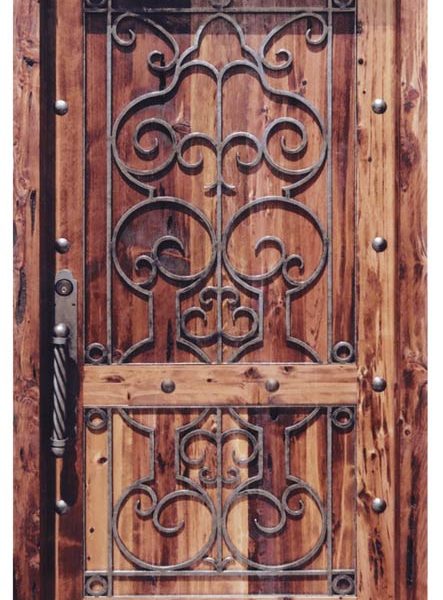 Entrance Door - Chateau de Beynac 13th Cen France - 8018WI