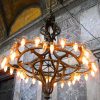Greek Flower of Life Chandelier  Hand Forged - GCH900
