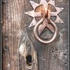 Door Pull - Celestial Sun and Lock Cover - HHL777