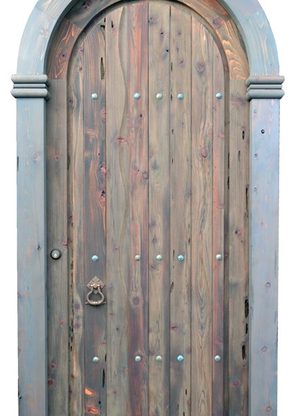 Castle Entry Door - Butron Castle 13th Cen Spain - HRG100A