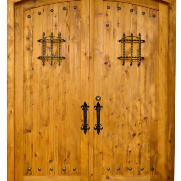 Double Doors - Castle of Rivoli Style 13th Cen- Italy - 8099DD
