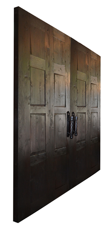 Double Doors - Rustic Contemporary Historic Doors - CD657