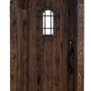 Arched Door - Castle Security Door With Speak Easy  - 7528AT