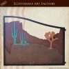 Wrought Iron Gates - Custom Sonoran Desert Scene  - DSG899