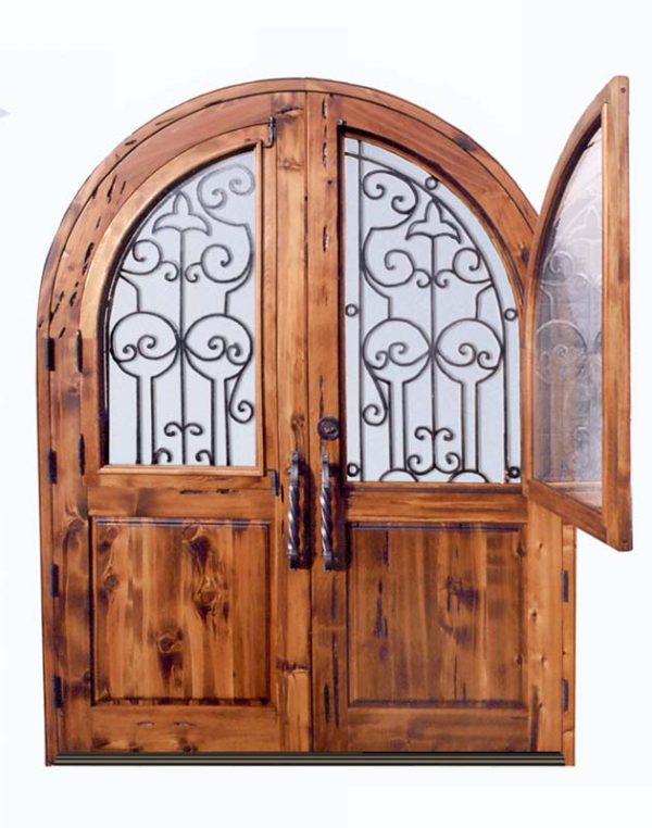 Entrance Doors -   San Leo Castle 12th Cen Italy - 2454WI