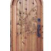 Arch Top Custom Door With Hand Carved Wilderness Scene - 3005AT