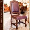 Regal 16th Cen Custom Dining Furniture, Leather Chairs - RA540CC