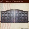 Antique Panel Custom Driveway Gate - 2299GG