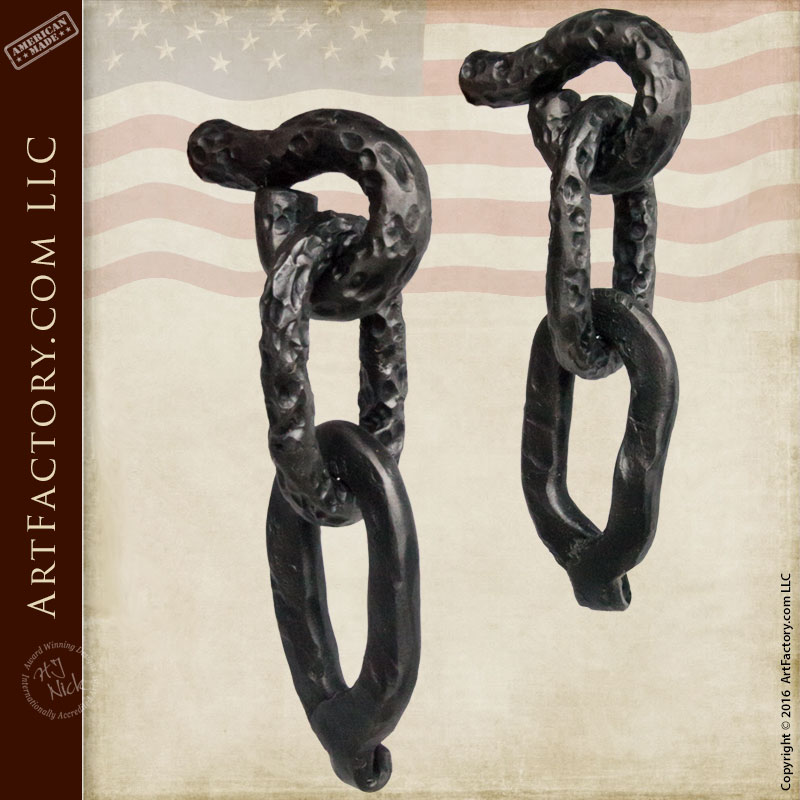 Hand Forged Antique Hardware, Castle Chain - HH1929A