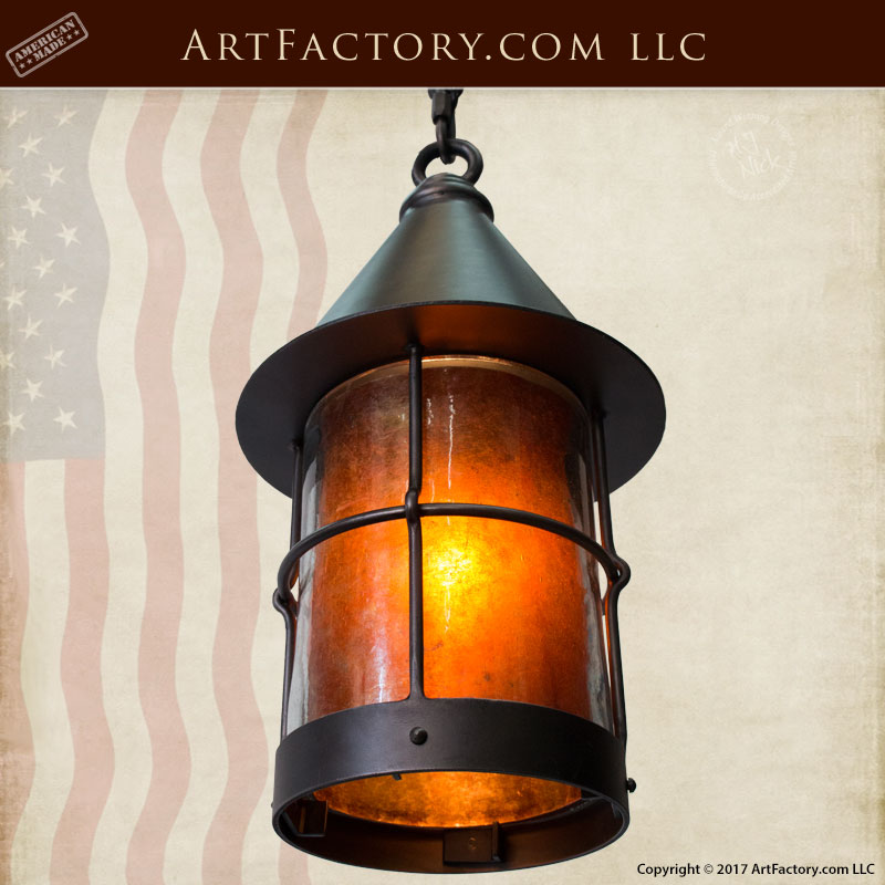 Medieval Lantern Custom Iron Lighting