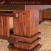 Custom Coffee Table Craftsman Style Solid Walnut  - FLRD780