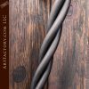 Custom Door Pull | Hand Forged Iron | Twisted Handle - HH350