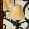 Chandelier Elk Lodge Theme | Hand Forged Custom Lighting - LCE97