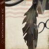 Chandelier Elk Lodge Theme | Hand Forged Custom Lighting - LCE97