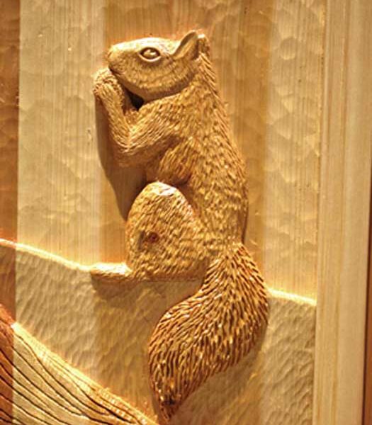 Wood Carving Wood Wall Art Carving of a Face Handmade Woodworking