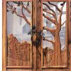 Carved Doors - Chateau de Thorens 14th Cen France - 2341HC2