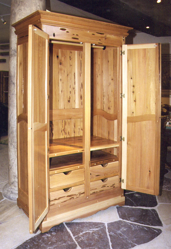 Solid Wood Armoires Hand Carved Armoires Bedroom Furniture