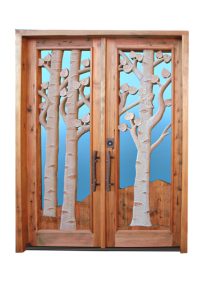 Doors - Quaking Aspen Trees - Inspired By Mother Nature- 2346HC