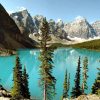 Mtns Chandelier - Rocky Mountains American West - LC530