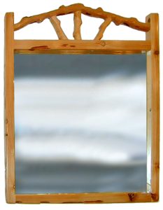 Lodge Style Mirror - Design From The Historical Record - MLM901