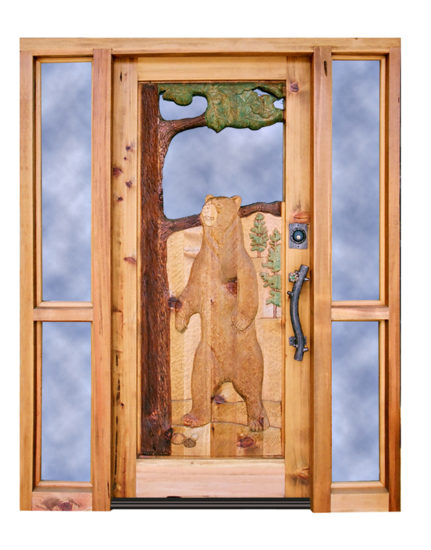 Entrance Door - Designed From The Historical Record - 3980HC