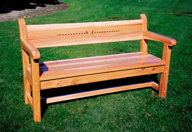 Bench - Hand Carved Bench - SFB768