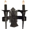 Medieval Sconce Hand Forged - Fougres Style - LS032